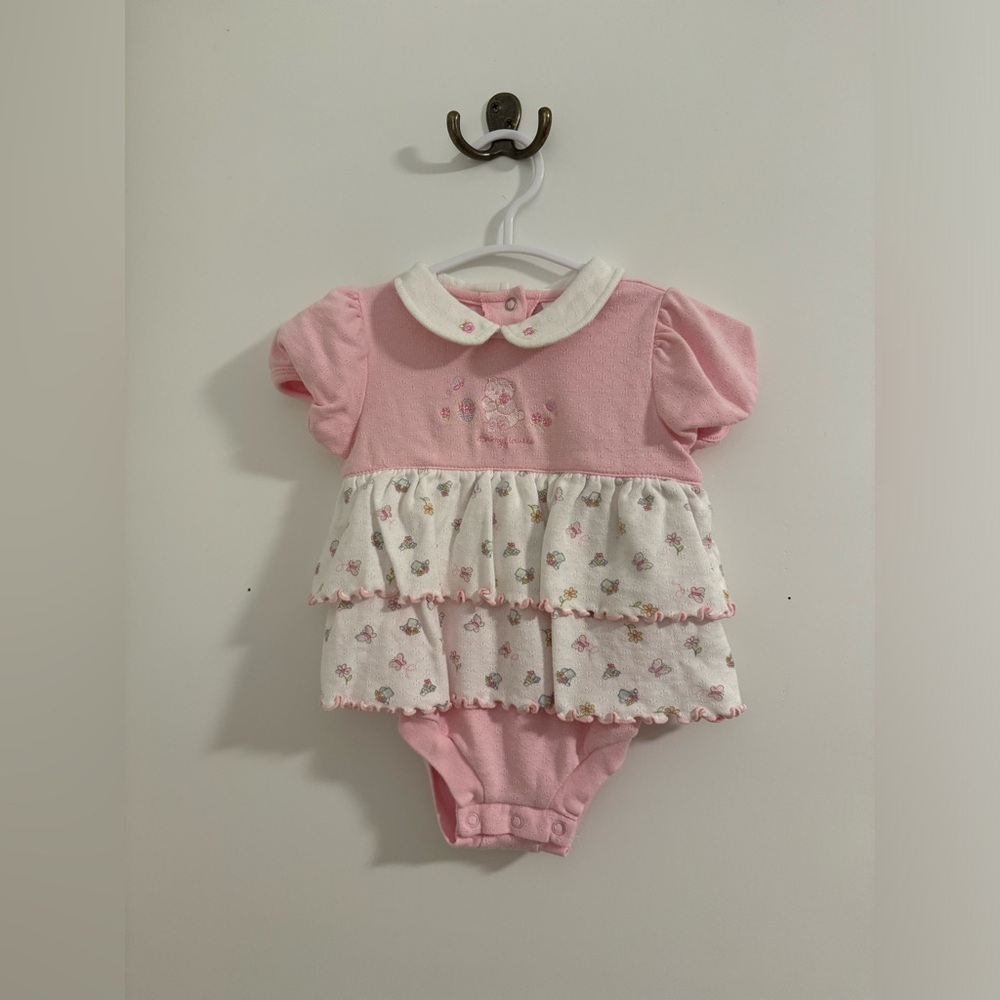 Vintage onesie with Peter Pan collar